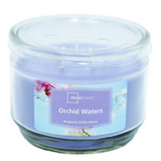 Svece 3 degļi ORCHID WATERS 326g