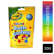 Crayona Bath Confeti ūdens krāsojoši soap flakes 20g