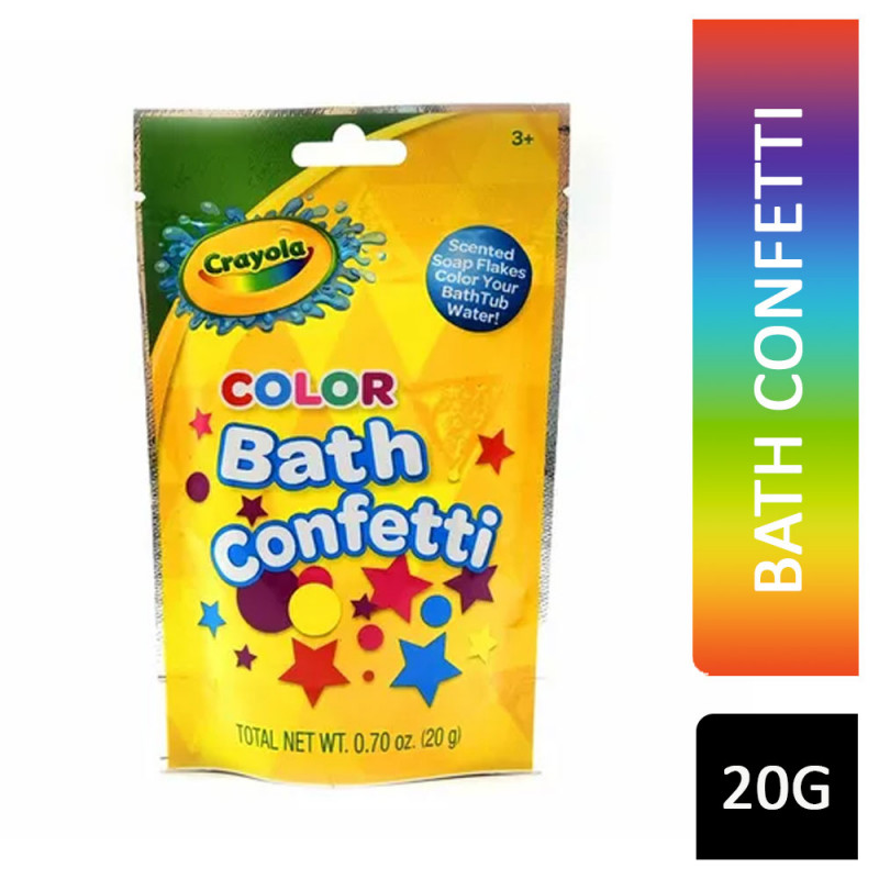 Crayona Bath Confeti ūdens krāsojoši soap flakes 20g