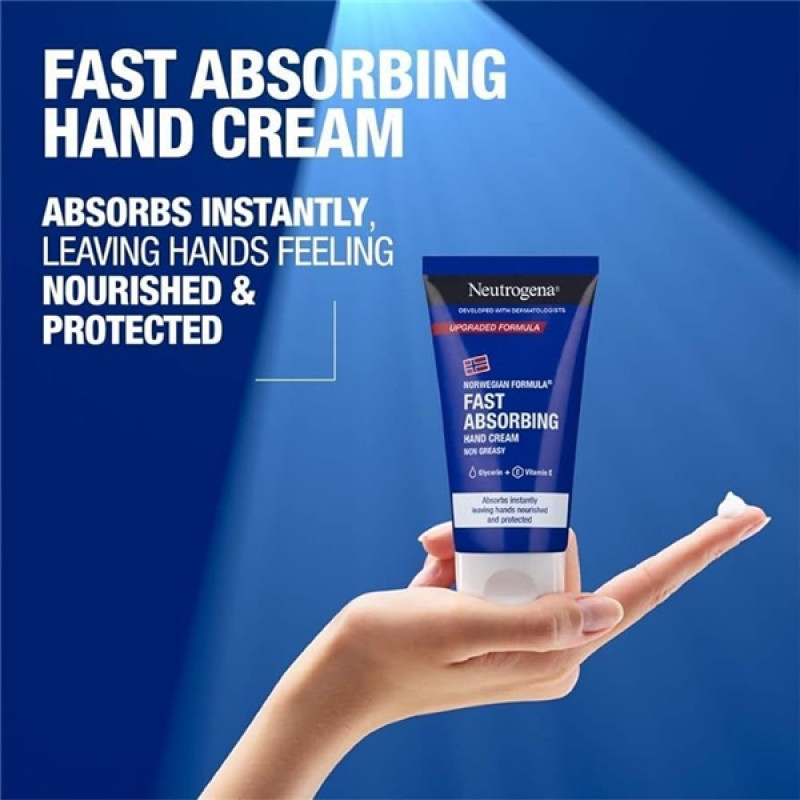 Neutrogene hand cream 75ml adsorbent