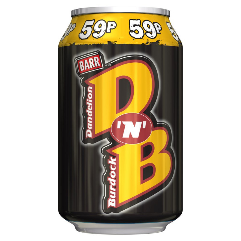 Barr D&B Dandelion and Burdock dzēriens 330ml EXP 03/26