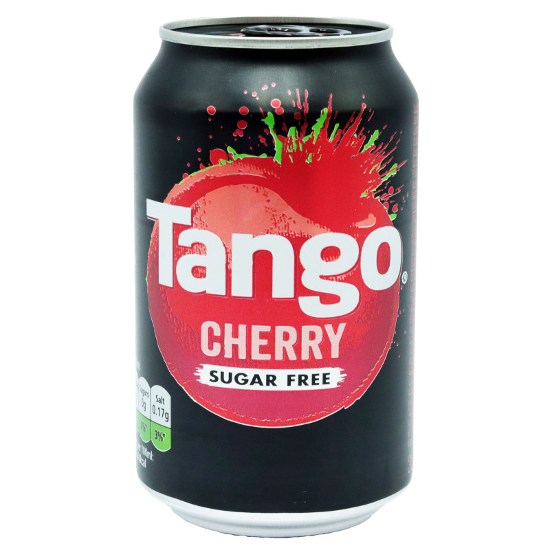 Tango atspirdzinošs dzēriens Cherry sugar free 330ml