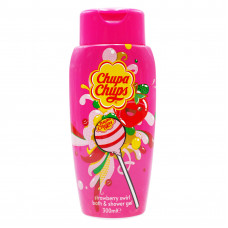 Chupa Chups vannas un dušas želeja strawberry (zemene) 300ml