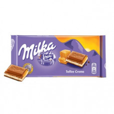 MILKA 100G TOFFEE CHOCOLATE