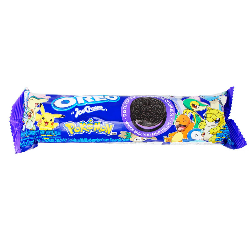 Oreo Pokemon Blueberry Cream 119,6g 