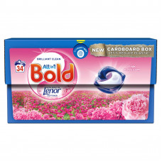 Bold All In 1 kapsulas veļas mazgāšanai Pink Blossom 34gb