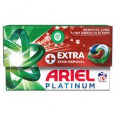 Ariel kapsulas veļas mazgāšanai Extra Stain Removal 19gb