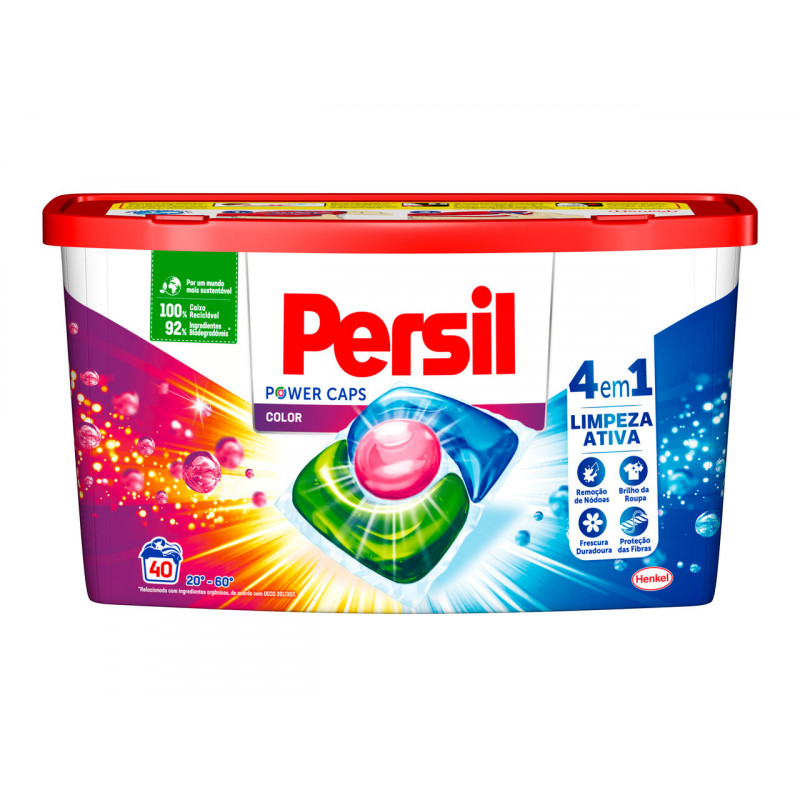 Persil veļas mazgāšanas kapsulas Universal Power Caps Colour 40gab