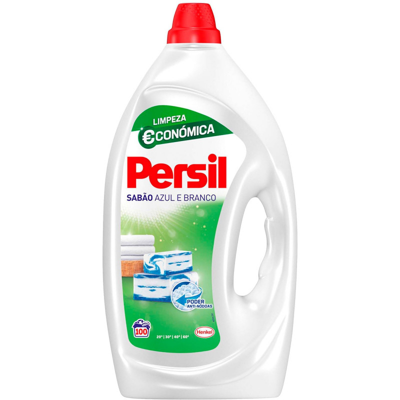 Persil šķidrais veļas mazgāšanas līdzeklis Sabao Azul e Blanco Gel 4.5L 100mazg.reizēm