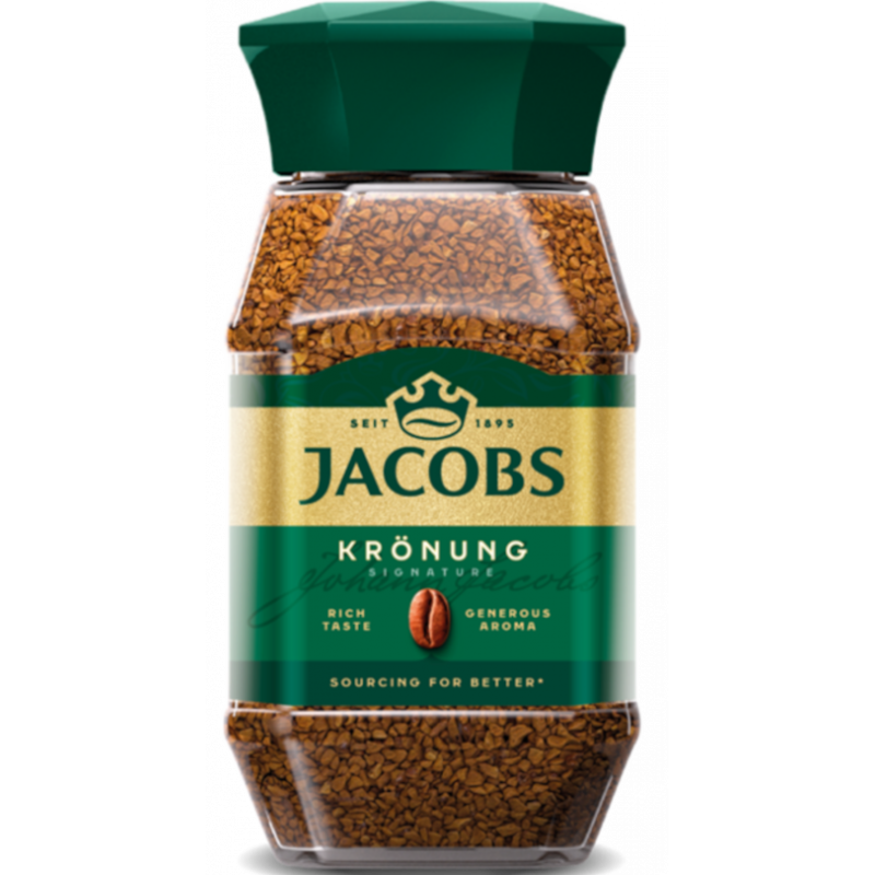 Jacobs šķīstošā Kronung instant 200g