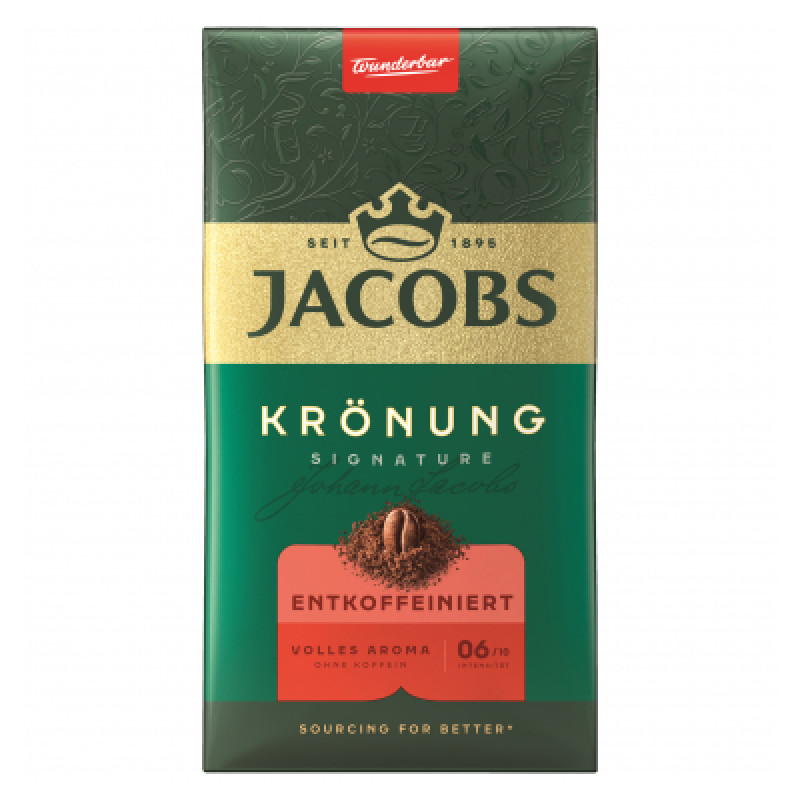 Jacobs Kronung bezkofeīna kafija 500g