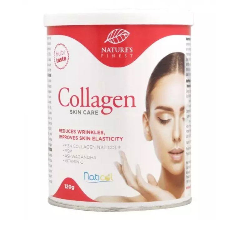 Nature's finest Collagen SkinCare with Naticol. 100% dabisks, hidrolizēts anti-age kolagēns, bagātināts ar patentētu Naticol®, zinātniski pierādīta efektivitāte. 120g