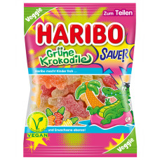 Haribo želejveida konfektes Grune Krokodile 175g