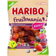 Haribo želejveida konfektes Fruitmania Berry 160g