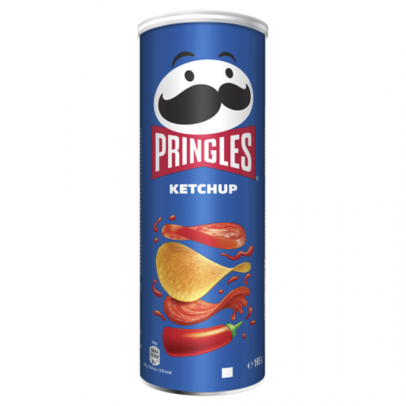 Pringles čipsi ar kečupa garšu 165g