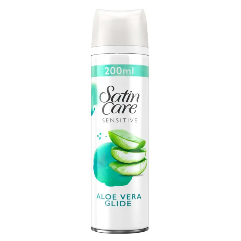 Gillette satin care skūšanās želeja Sensitive Skin 200ml