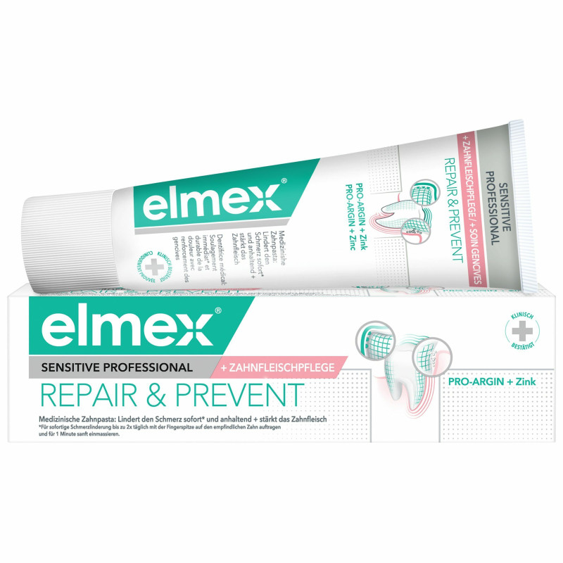 Elmex Professional zobu pasta jutīgiem zobiem un smaganu kopsanai 75ml