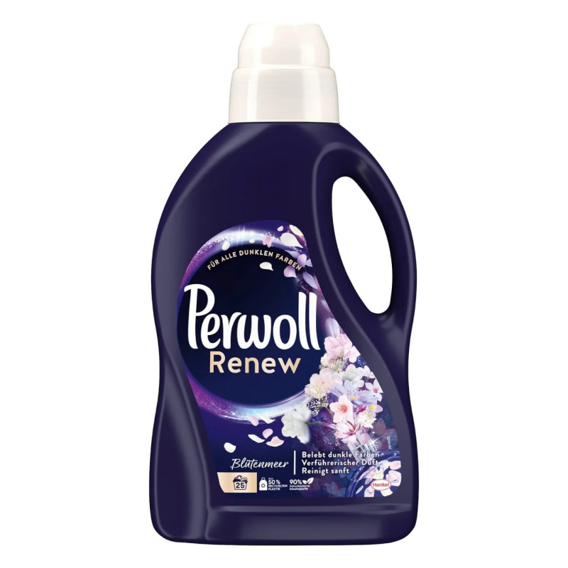 Perwoll veļas mazgāšanas līdzeklis tumšai veļai Renew Black 1.375L 25mazg.reizēm