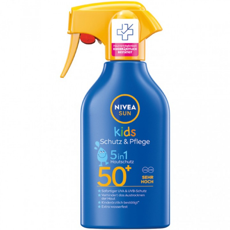 Nivea Sun sauļošanās aizsarglīdzeklis ādai Kids SPF 50+ 250ml 