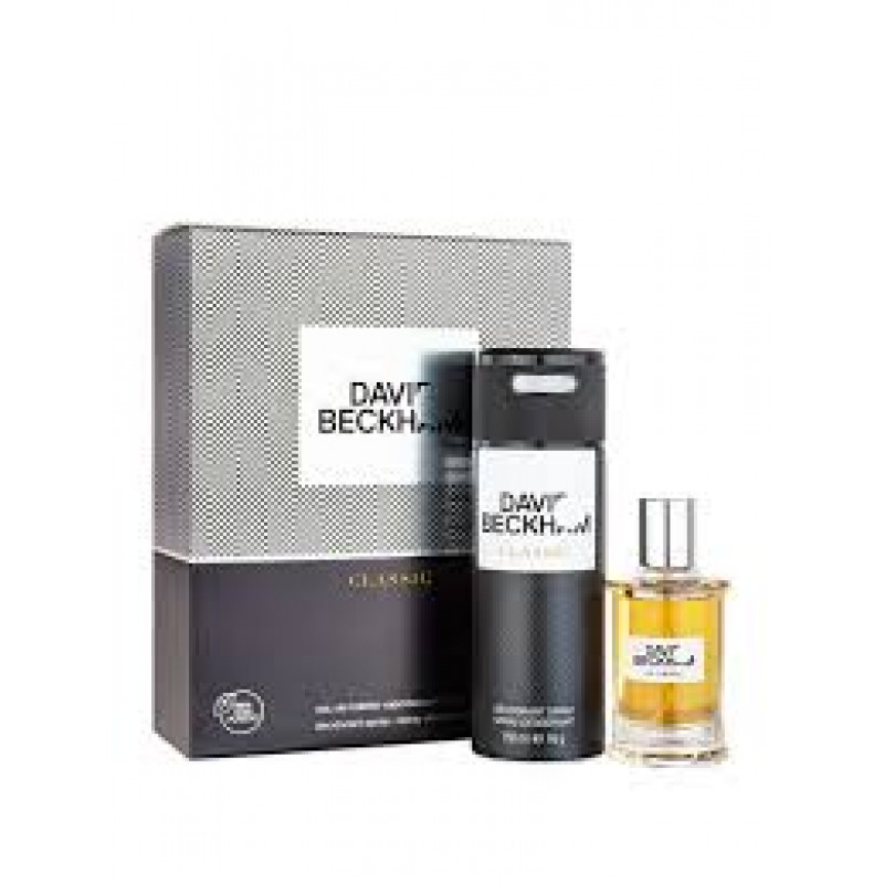 David Beckham Giftset Bodyspray & EDT Classic 40ml & 150ml