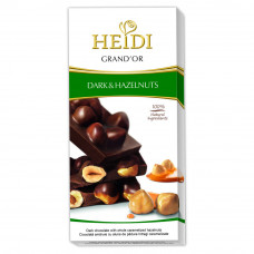 HEIDI šokolāde Grand'Or Dark & Hazelnuts 100g EXP 11/2024