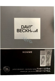  David Beckham dāvanu komplekts DNS & Shower Gel Homme 75ml & 200ml