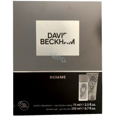  David Beckham dāvanu komplekts DNS & Shower Gel Homme 75ml & 200ml