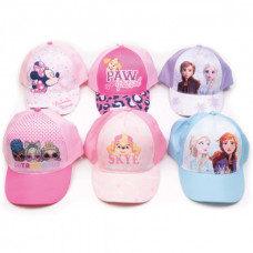 Meiteņu vasaras cepure baseball cap Disney 1gab. dažādi veidi