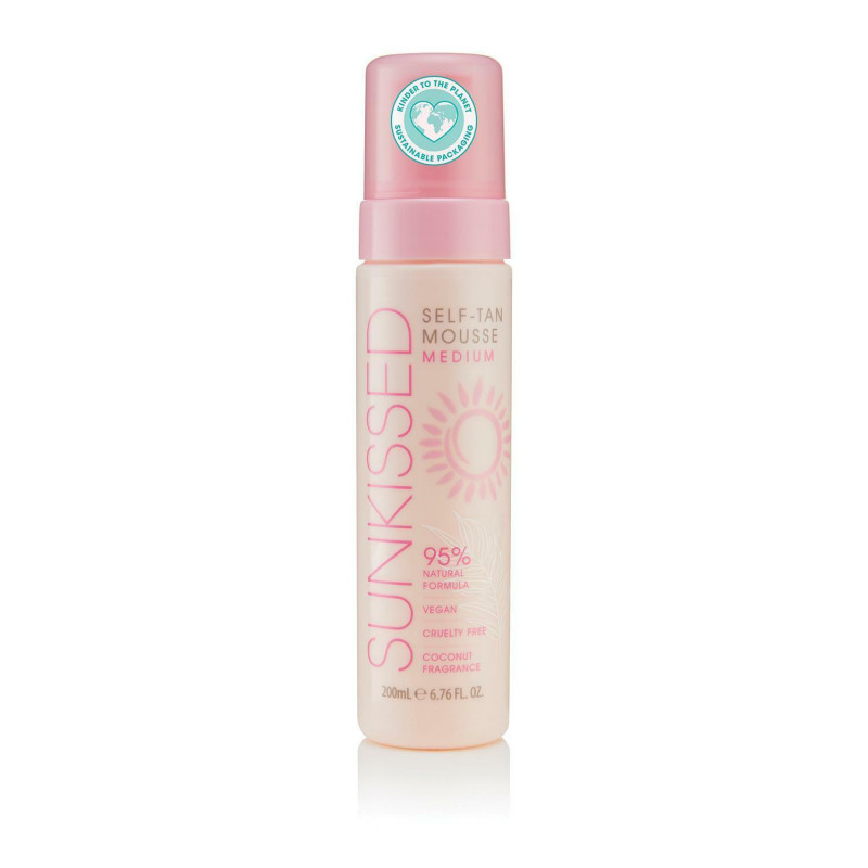 Sunkissed Mousse paštonējošās putas Medium (vidēji brūns) 200ml