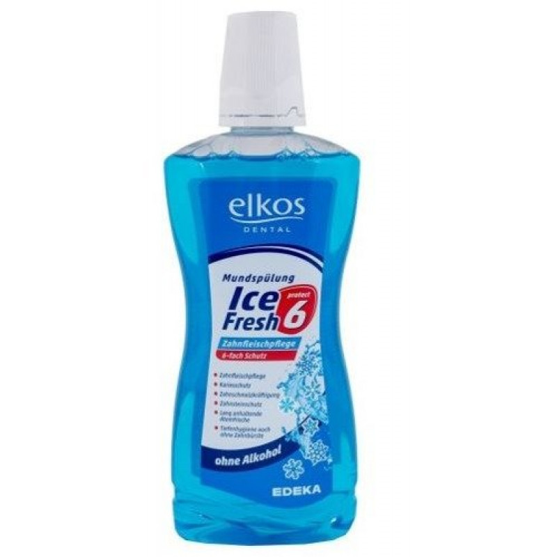 Elkos mutes skalošanas līdzeklis Ice Fresh (zils)  500ml