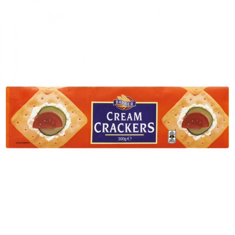 BARBER CREAM CRACKERS 300g