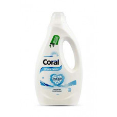 Coral līdzeklis baltas veļas mazgāšanai Optimal White 1.25L 26mazg.reizēm