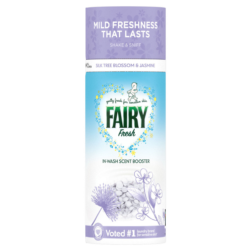 Fairy Fresh smaržīgās pērlītes veļai Silk Tree Blossom & Jasmine 176g