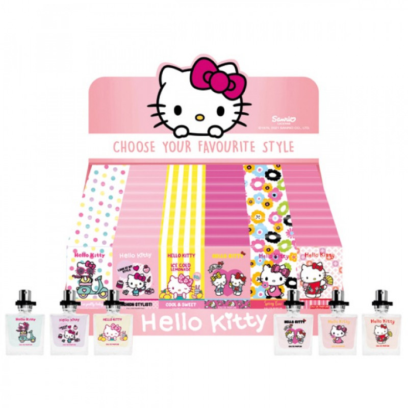 Hello Kitty Smaržas bērniem 15ml Dažādi aromāti