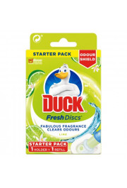 Duck toilet discs Lime zest 6's