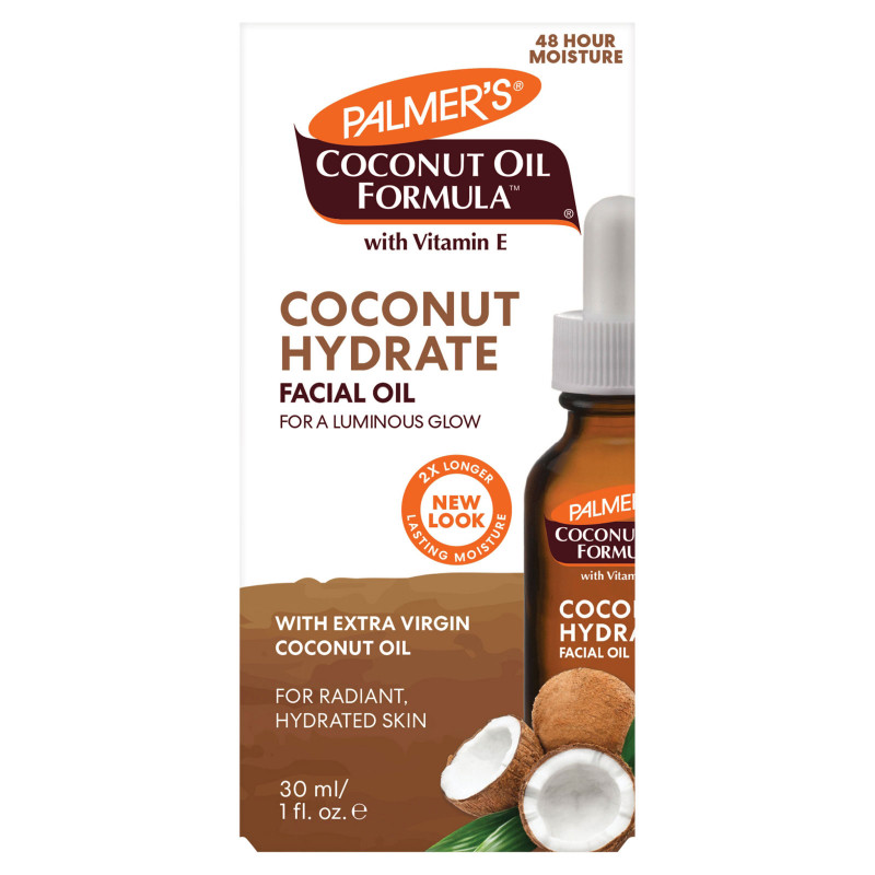 Palmers mitrinoša eļļiņa sejai Luminous Hydration Coconut Oil 30ml