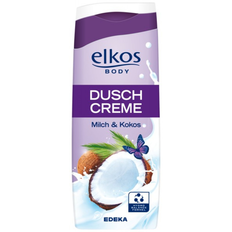 Elkos dušas želeja Milch & Kokos 300ml