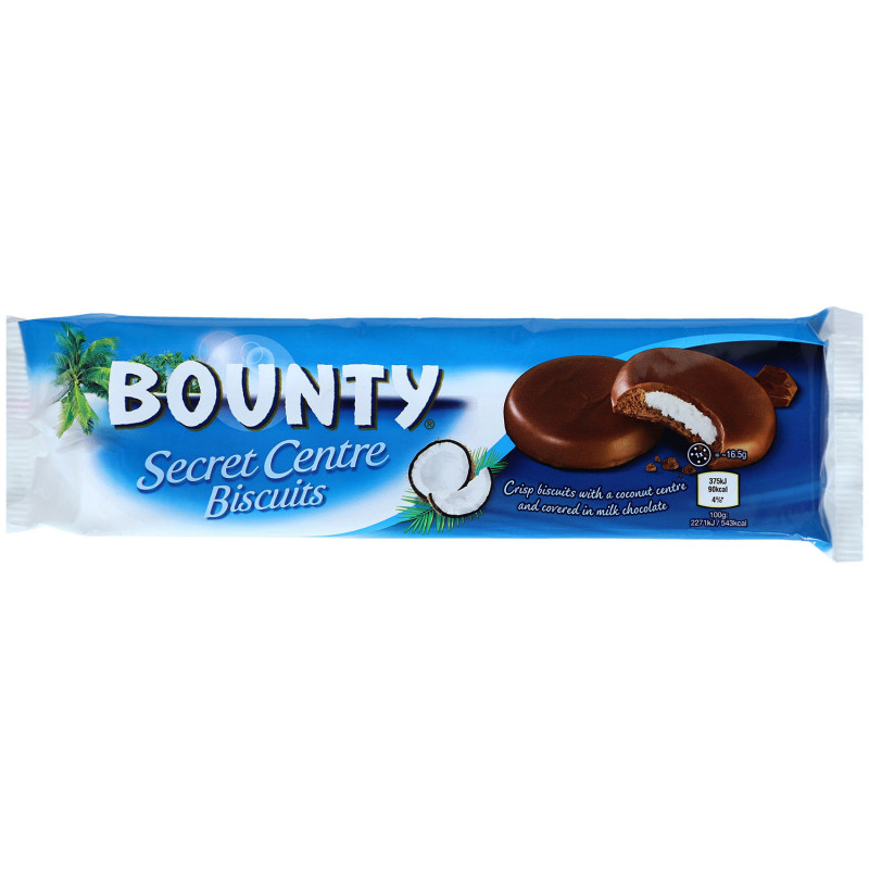 Bounty cepumi Secret centre 132g